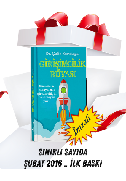 Girişimcilik Rüyası – İmzalı İlk Baskı (Şubat 2016)